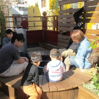 横浜博覧館 ガーデンテラスカフェ