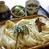 
水沢うどん