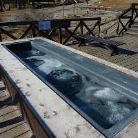 キープ温泉 清泉の足湯